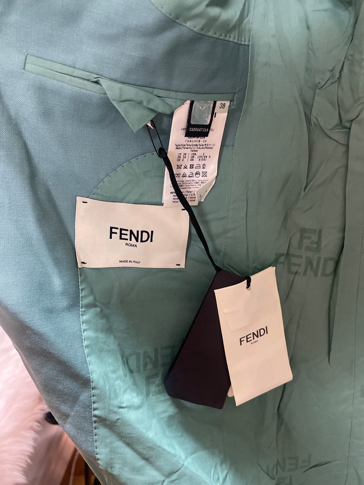 Fendi Blue A-13996