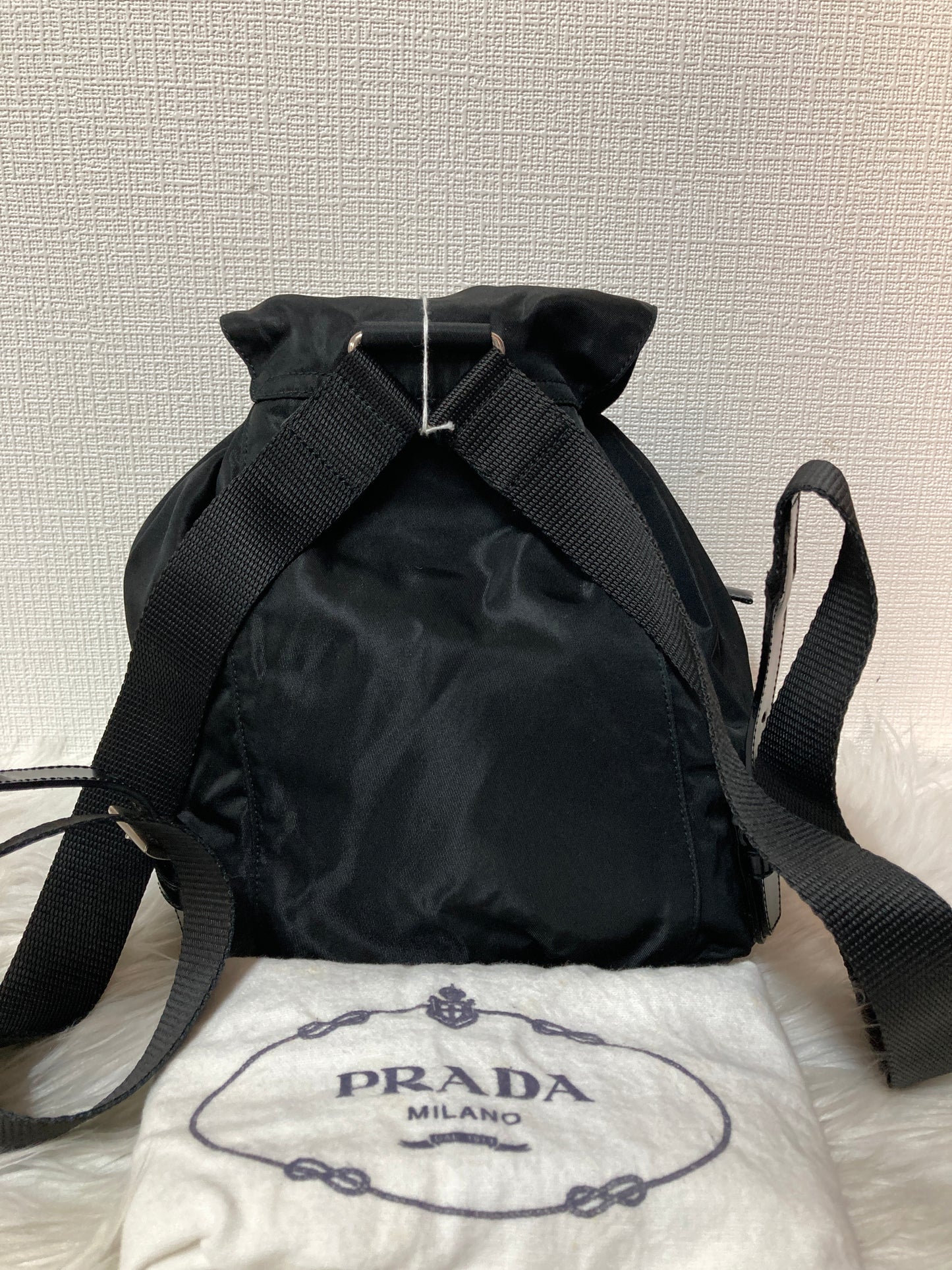 Prada Black Backpacks A-14611
