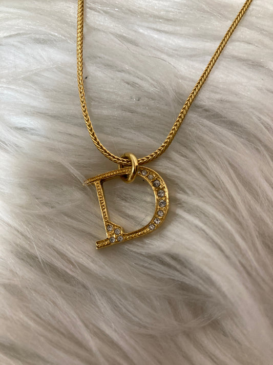 Dior Gold Necklaces A-14664