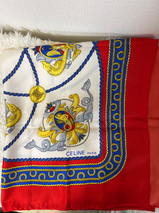 Celine Red Scarves A-14689