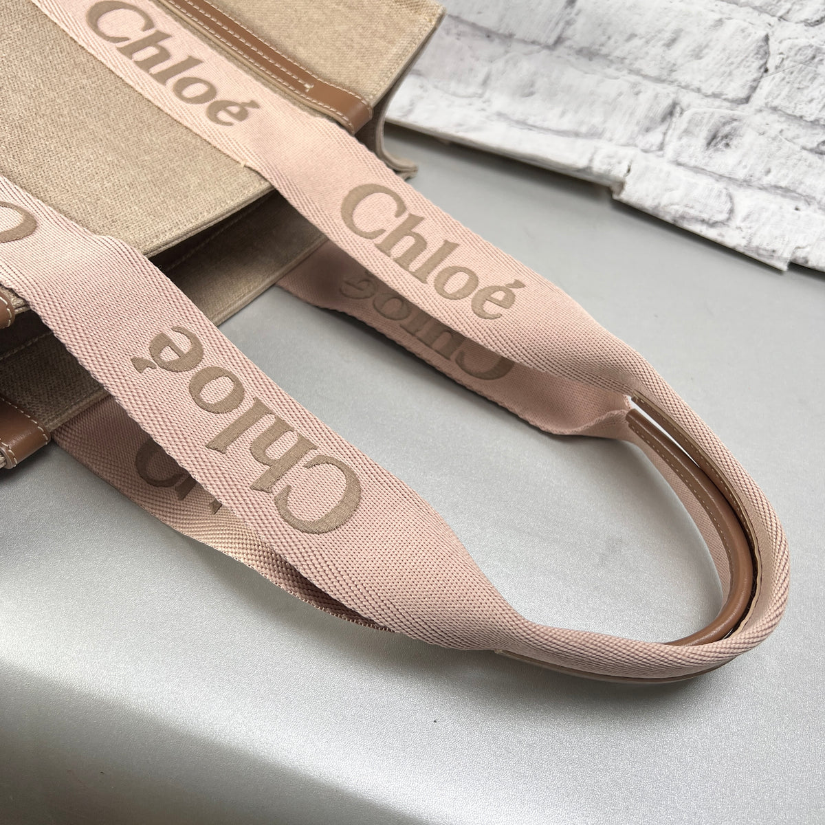 Chloe Beige Tote Bags A-14705