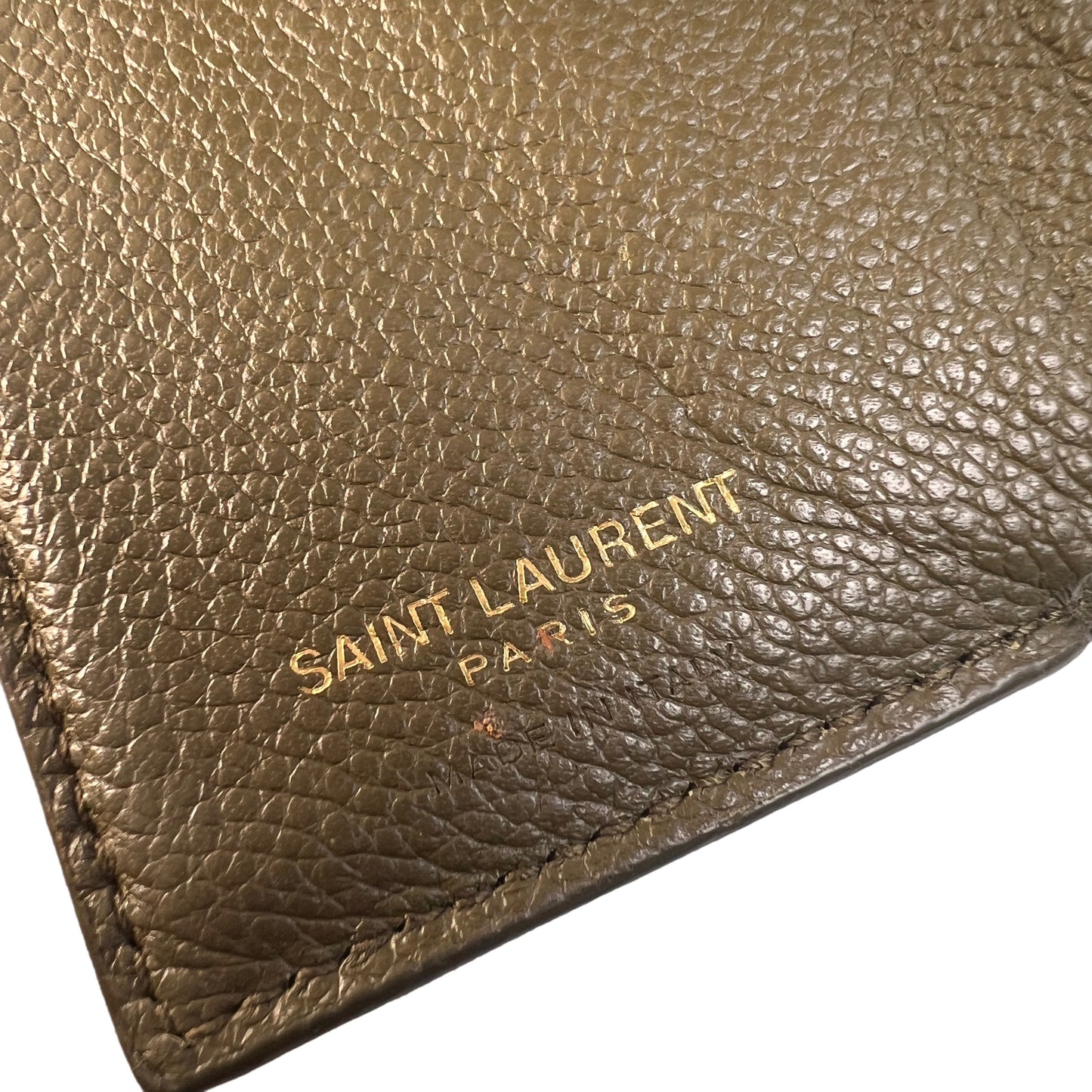 Saint Laurent Green Wallets A-15006