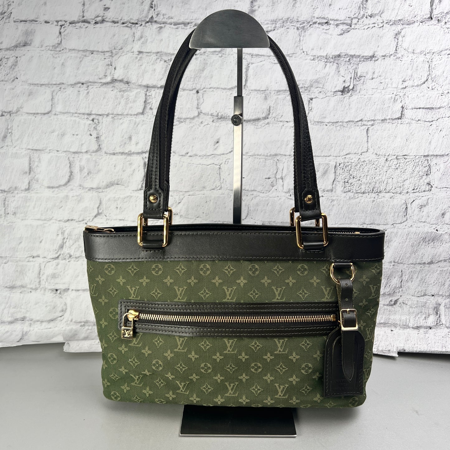 Louis Vuitton Green Handle Bags A-15032