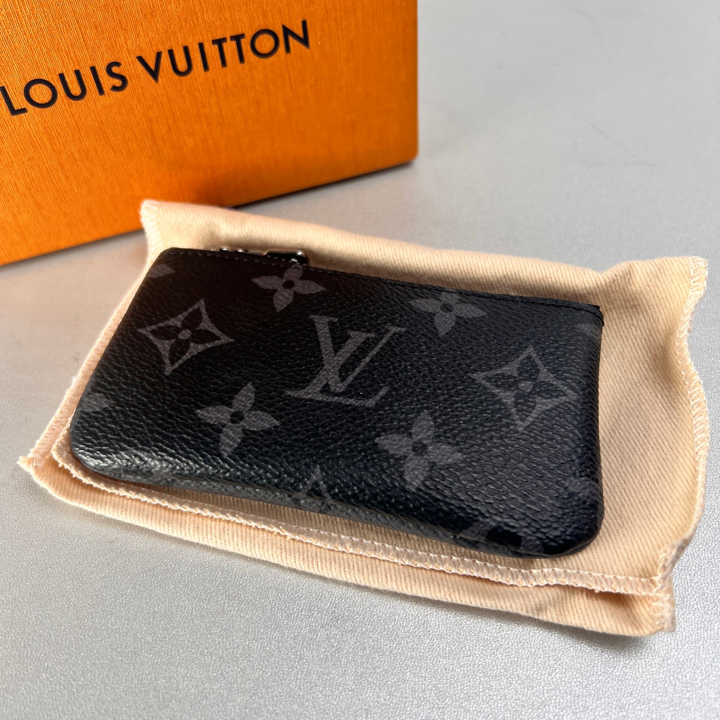 Louis Vuitton Gray Pouches A-15095