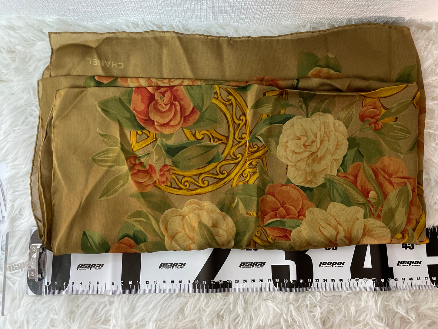 Chanel ブラウン系 Scarves A-15140