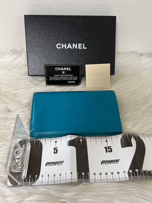 Chanel Blue Wallets A-15247