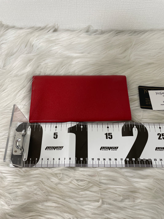 Saint Laurent Red Wallets A-15284