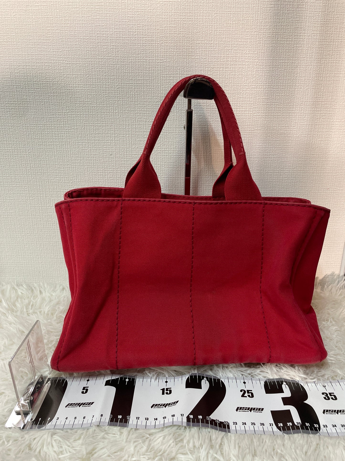 Prada Red Tote Bags A-15312