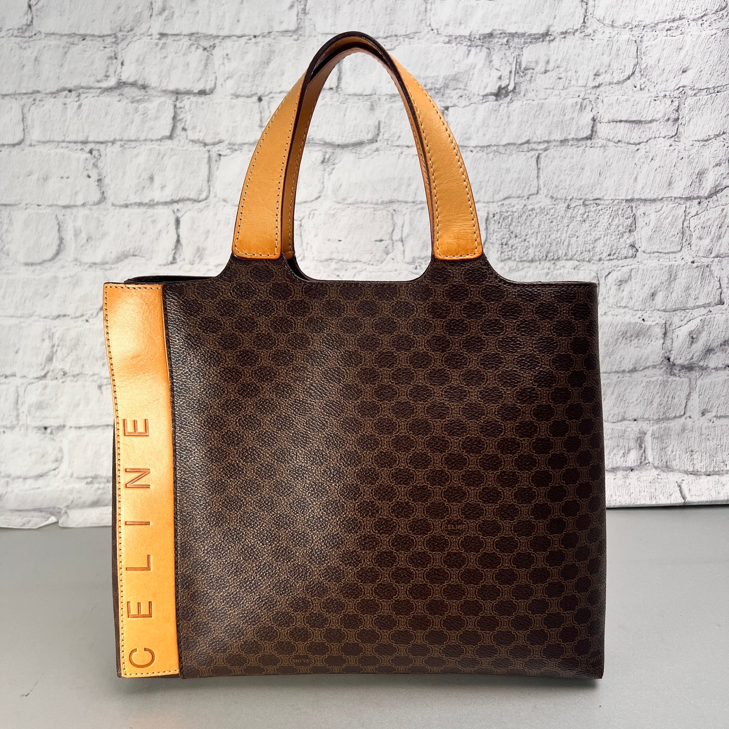 Celine Brown Tote Bags A-15355