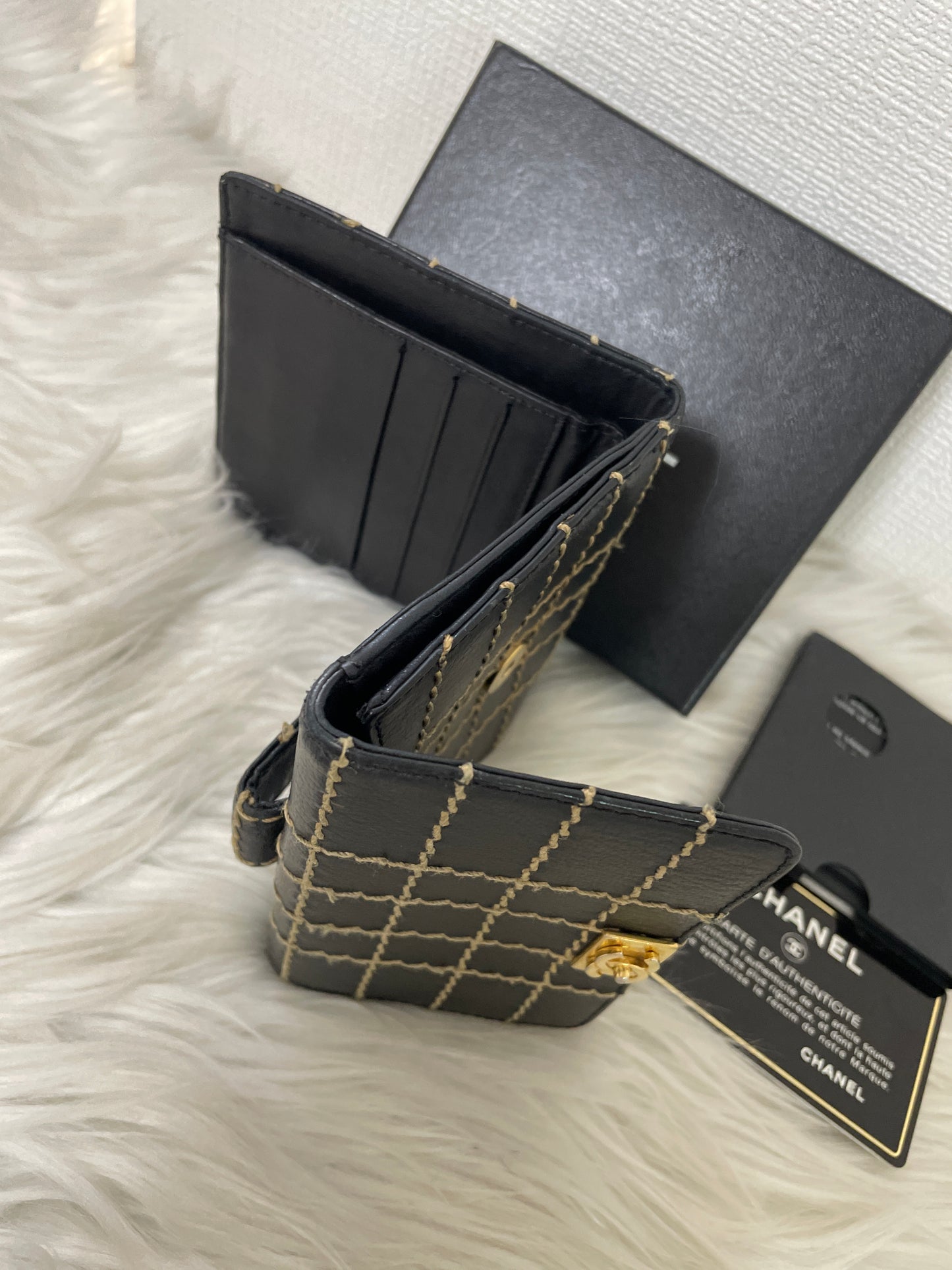 Chanel Black Wallets A-15357