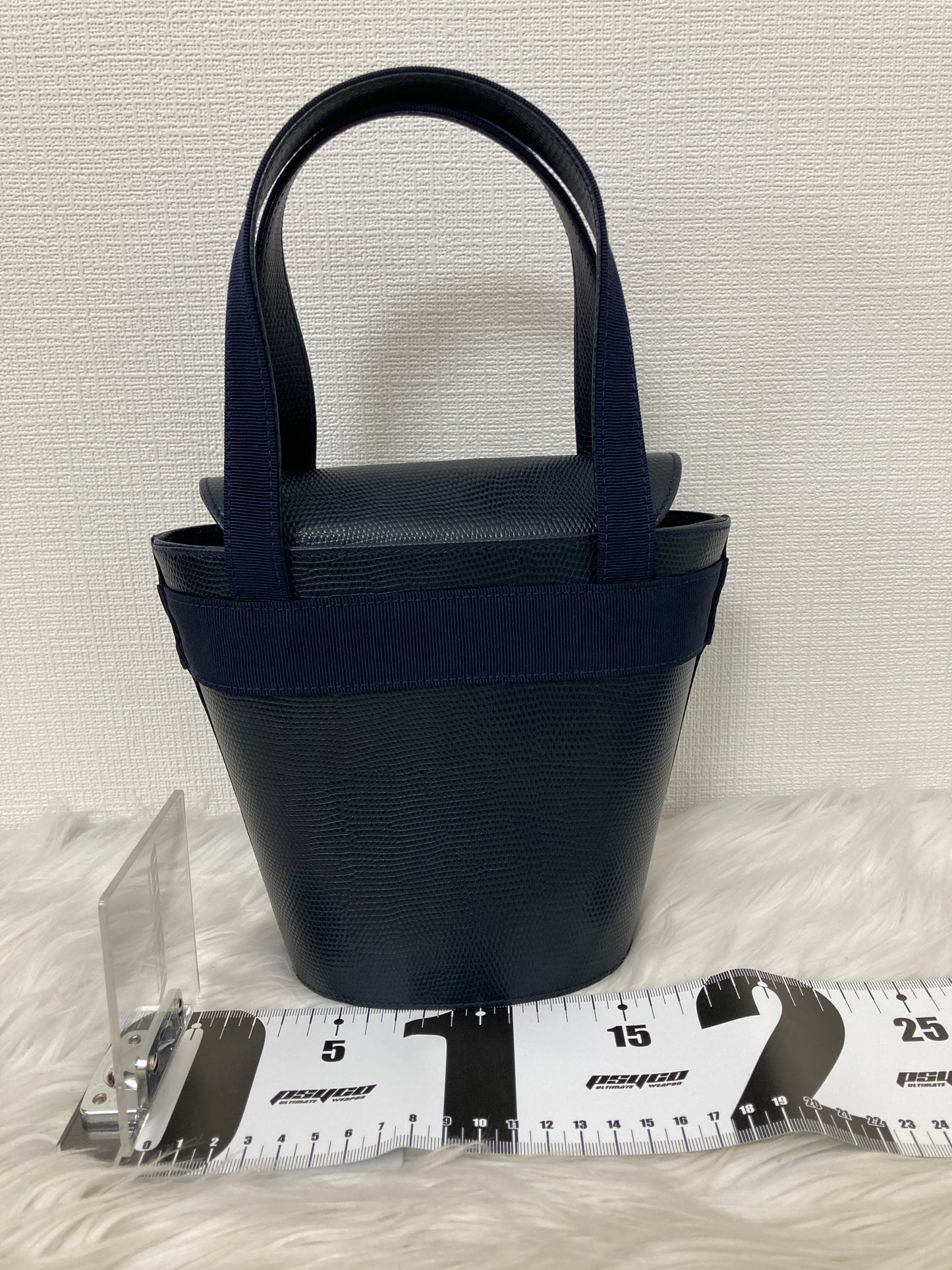 Ferragamo Blue Handle Bags A-15362