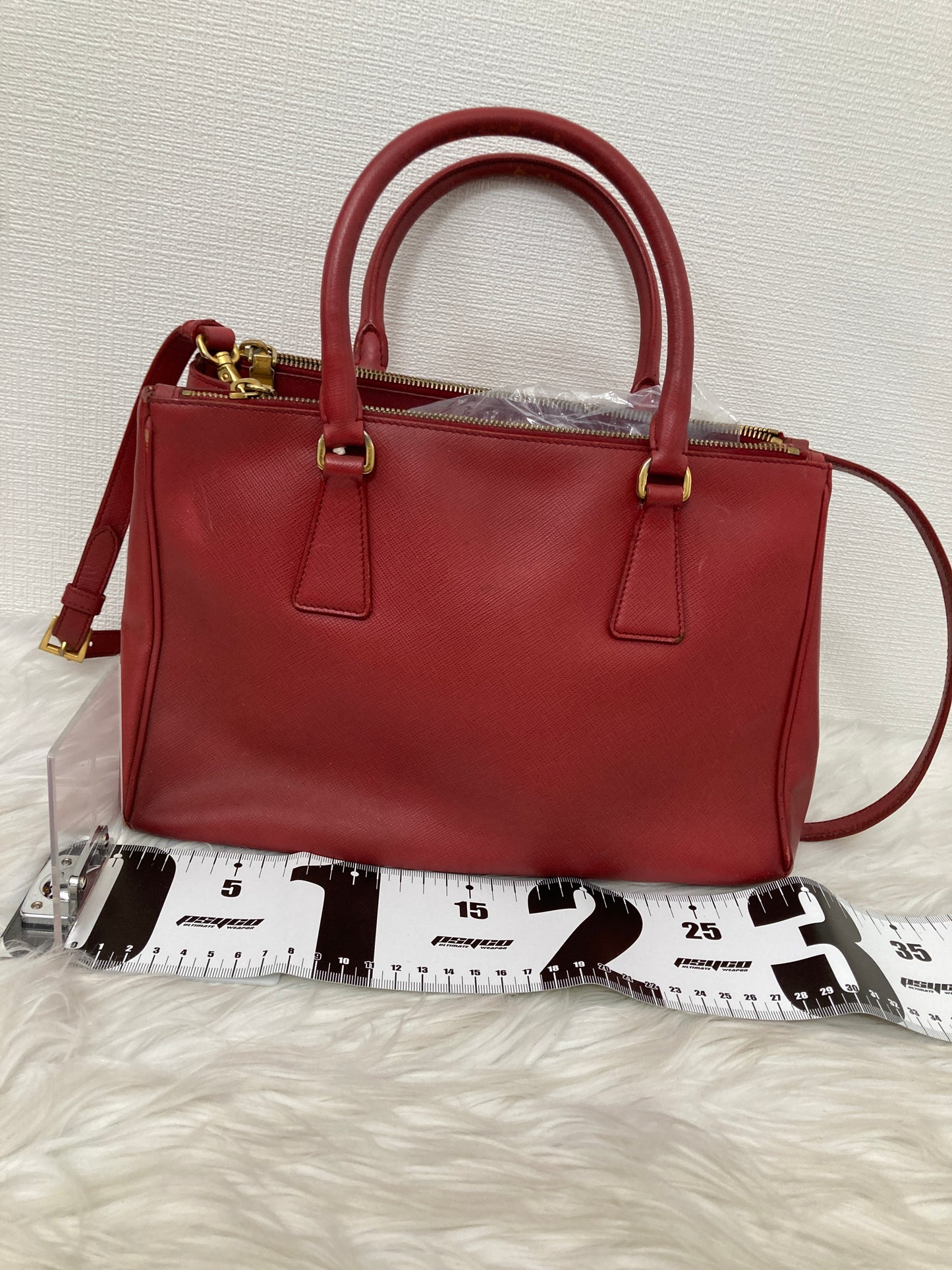 Prada Red Handle Bags A-15375
