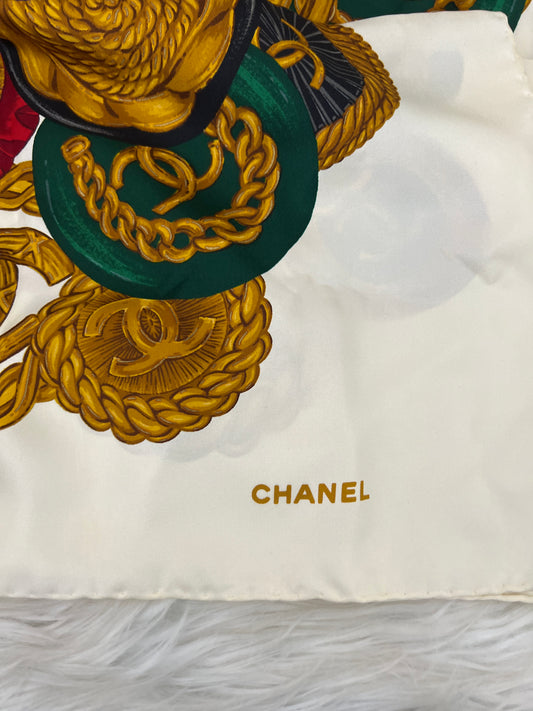 Chanel White Scarves A-15403