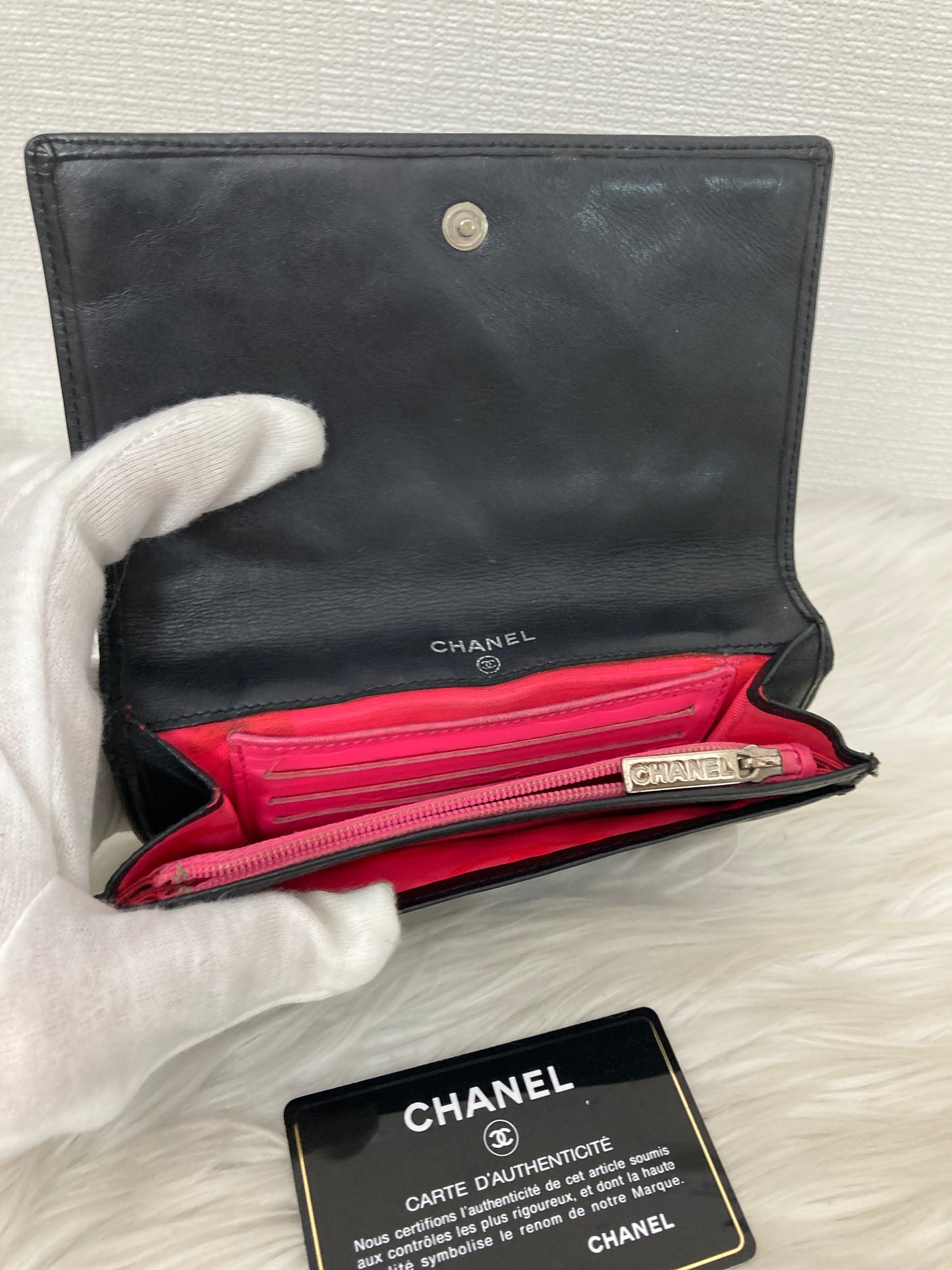 Chanel Black Wallets A-15428
