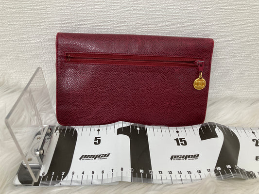 Chanel Red Wallets A-15439