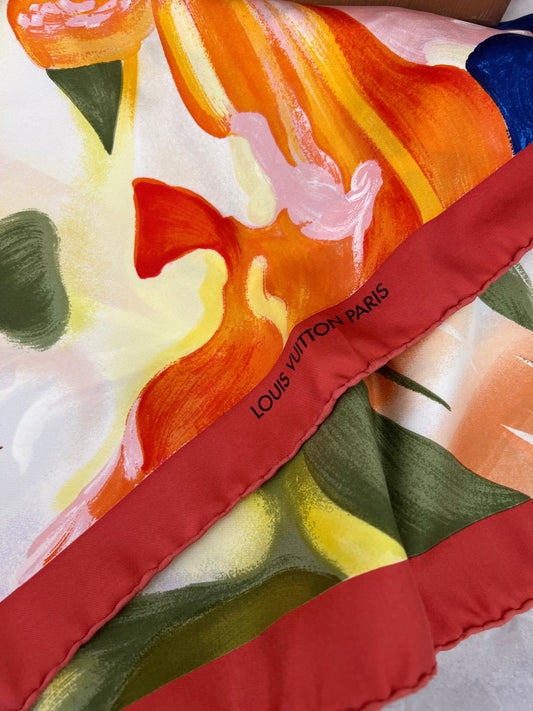 Louis Vuitton Red Scarves A-15457