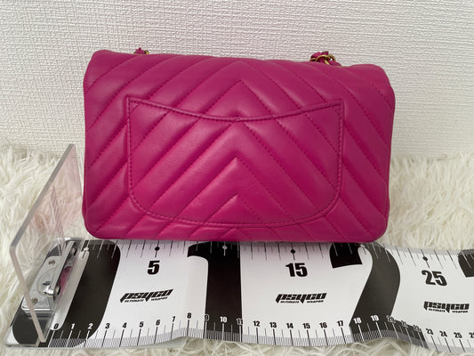 Chanel Purple Handle Bags A-15476