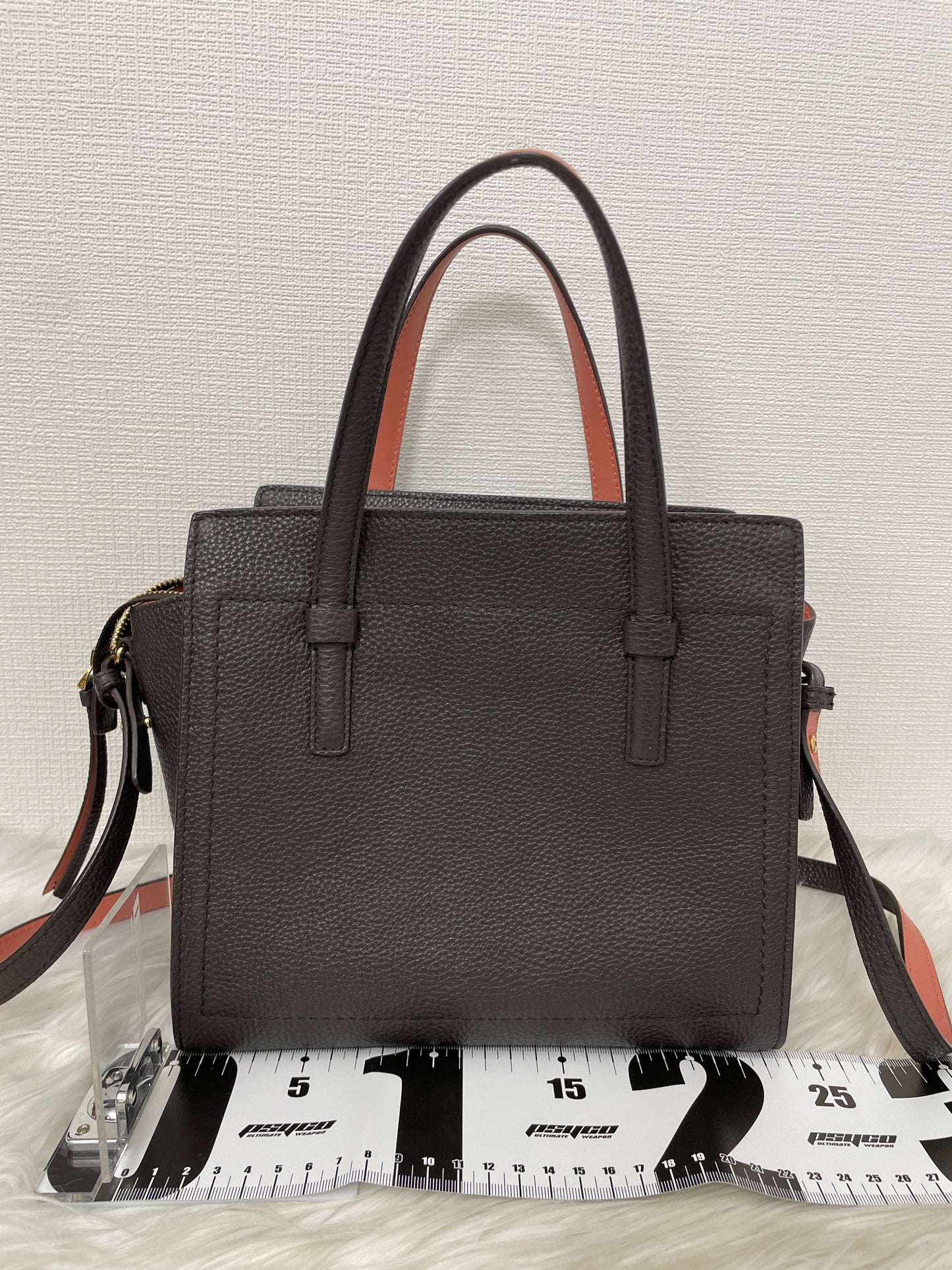 Ferragamo Gray Handle Bags A-15542
