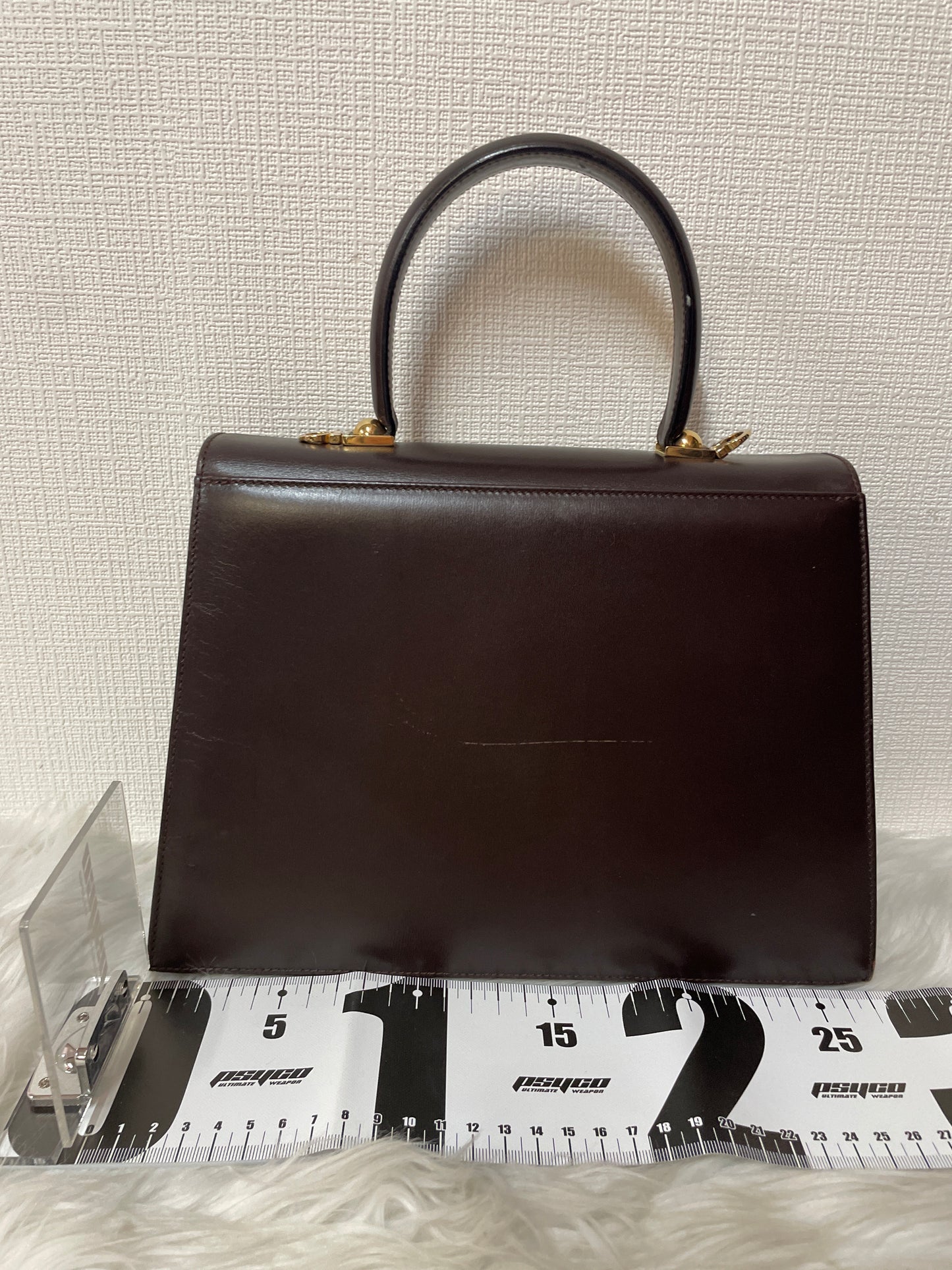 Ferragamo Brown Handle Bags A-15553