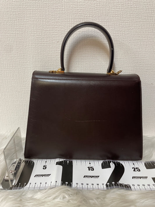 Ferragamo Brown Handle Bags A-15553