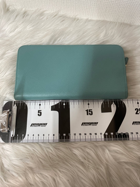 Prada Blue Wallets A-15576