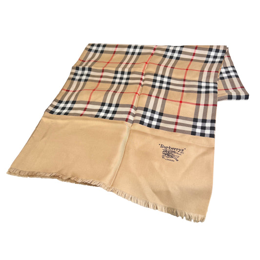 Burberry Beige Scarves A-15645