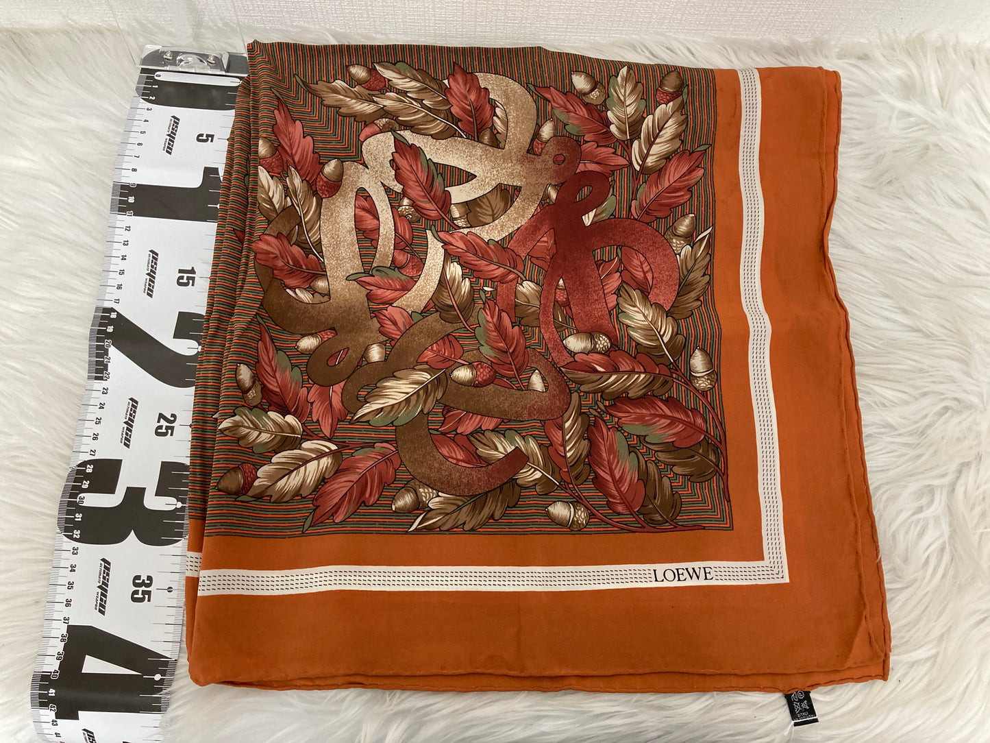 Loewe Brown Scarves A-15655