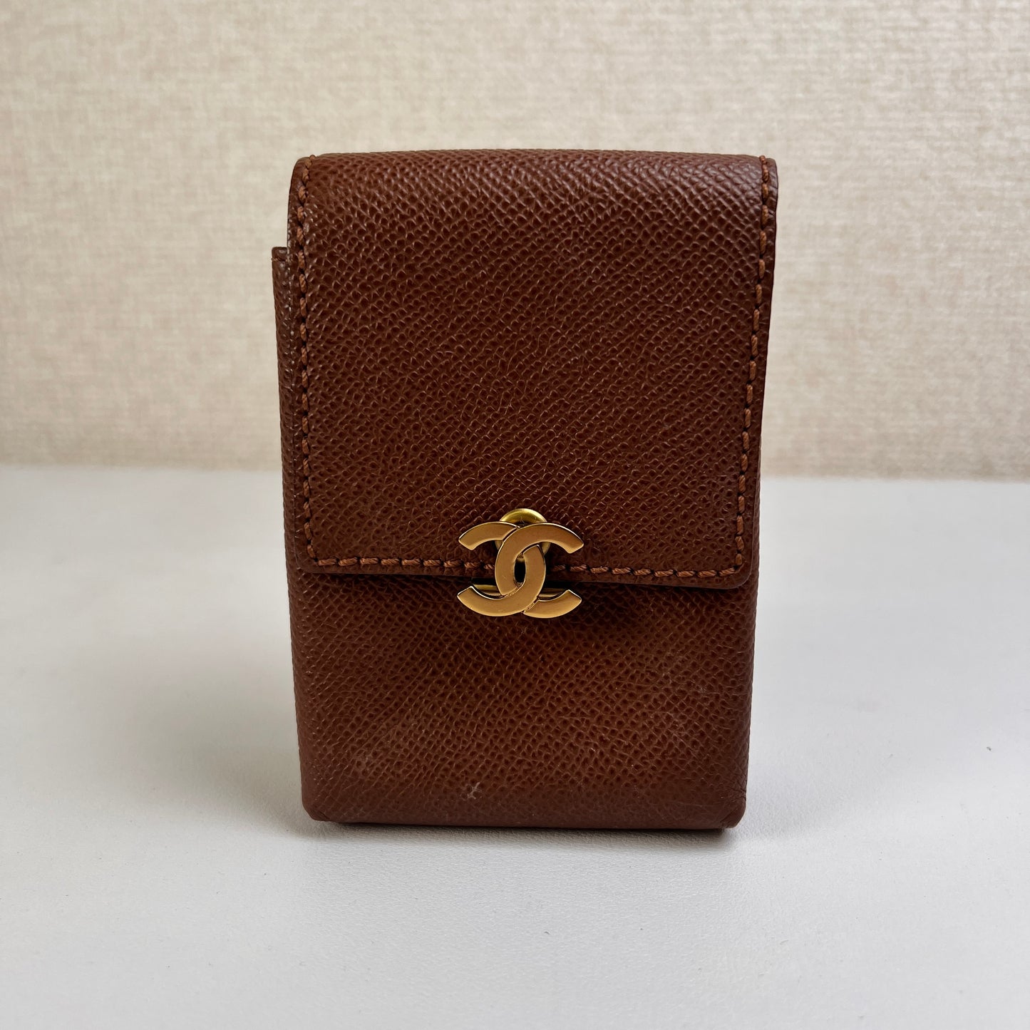 Chanel Brown Pouches A-15773
