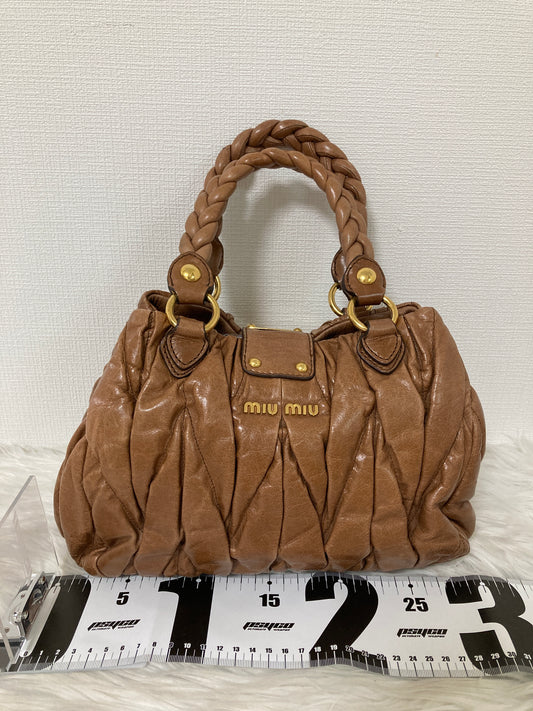 Miu Miu Brown Handle Bags A-15867