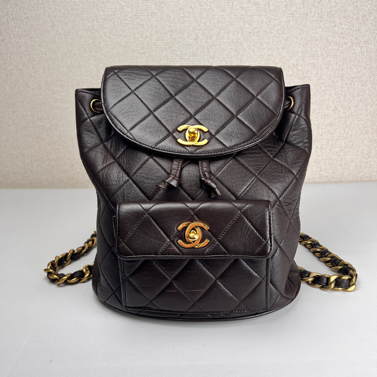 Chanel Brown Shoulder Bags A-15927