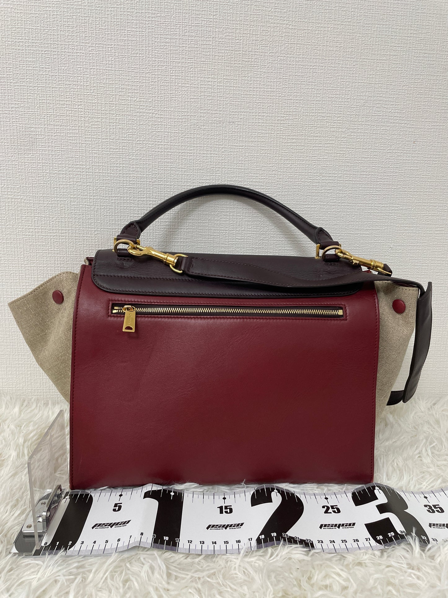 Celine Bordeaux Handle Bags A-15970