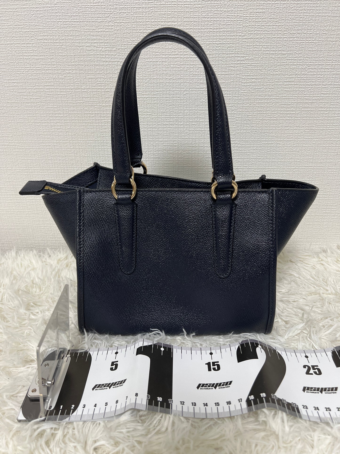 Coach Navy Shoulder Bags A-15994