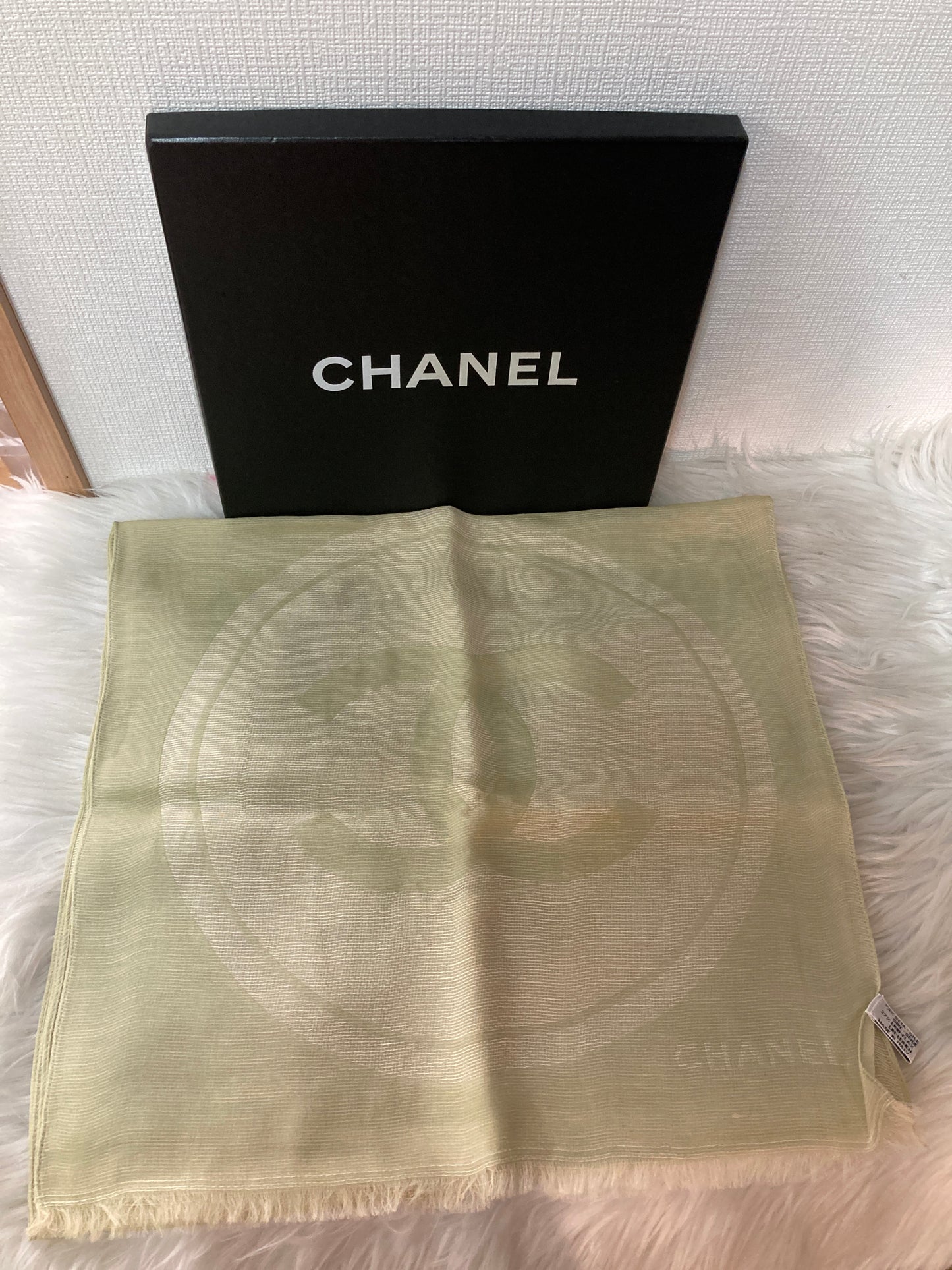Chanel Green Scarves A-16038