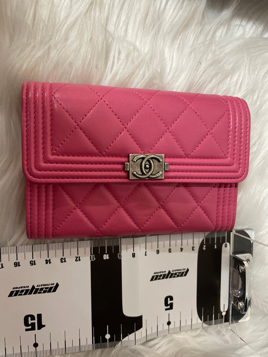 Chanel Pink Wallets A-16086