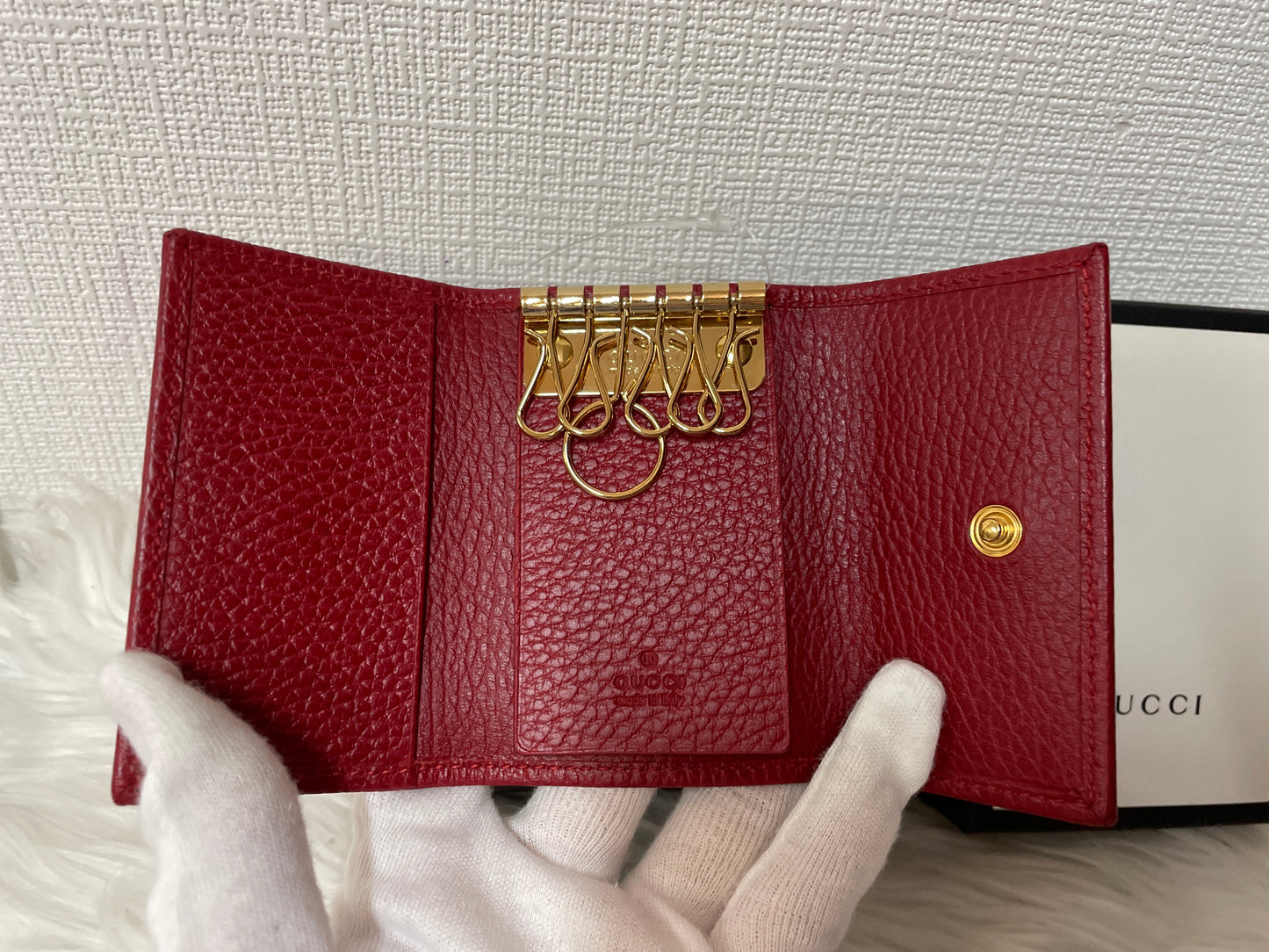 Gucci Red Small goods A-16087