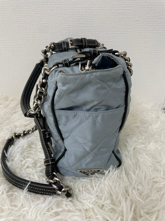 Prada Navy Shoulder Bags A-16158