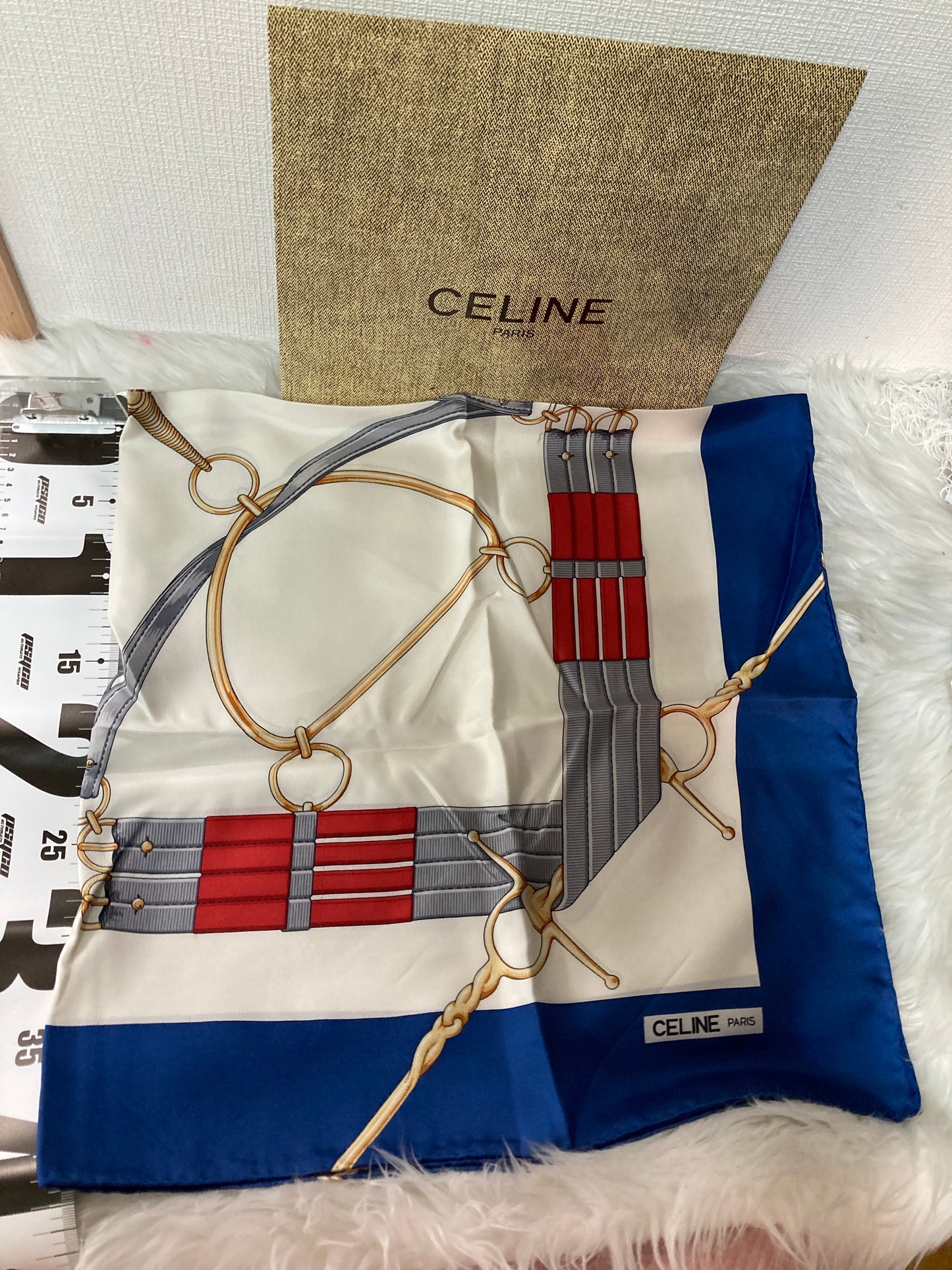 Celine Beige Scarves A-16245