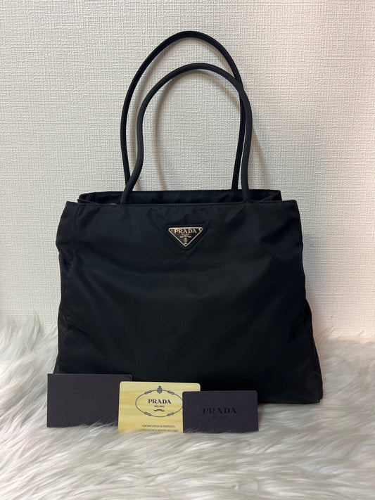 Prada Black Handle Bags A-16371