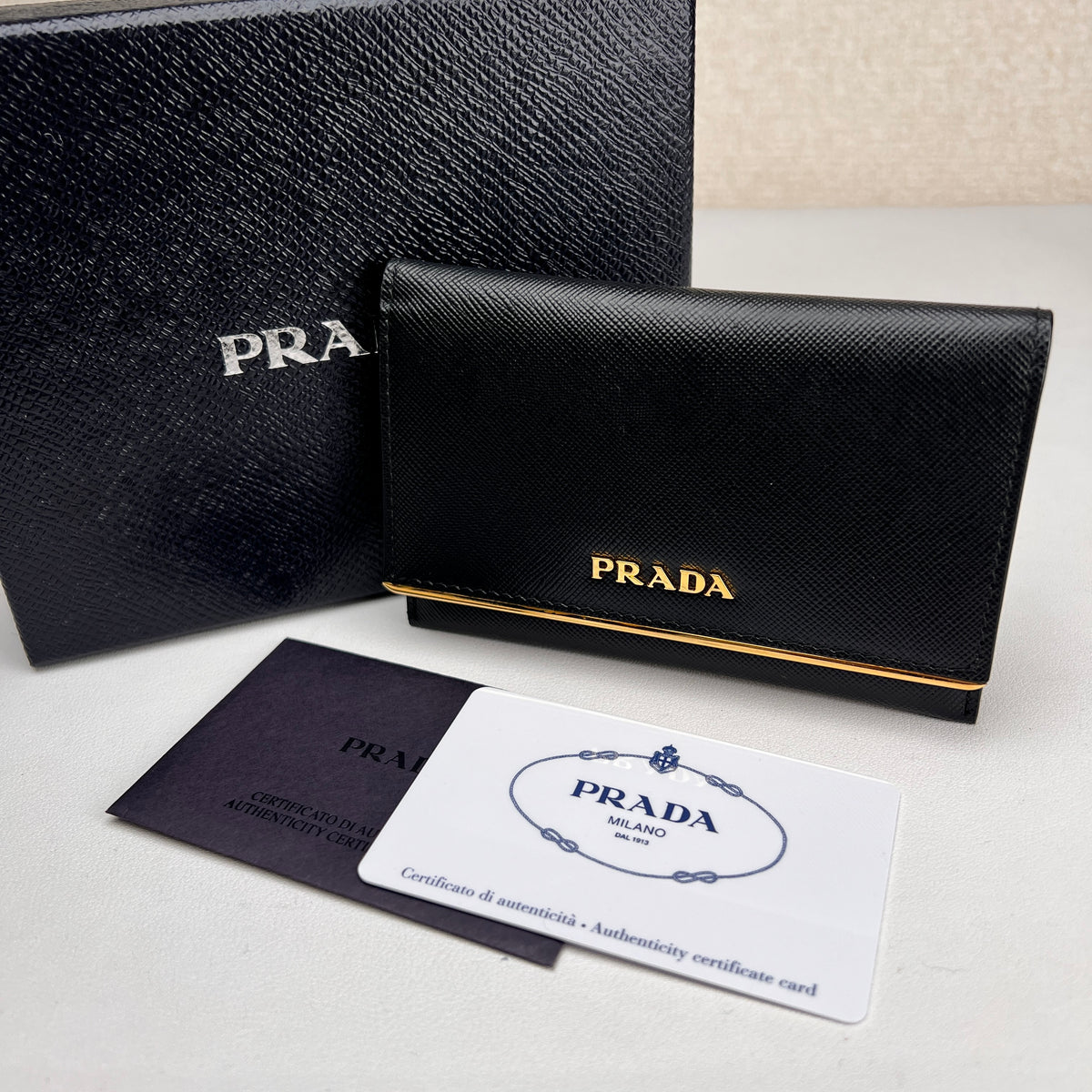 Prada Navy Small goods A-16480