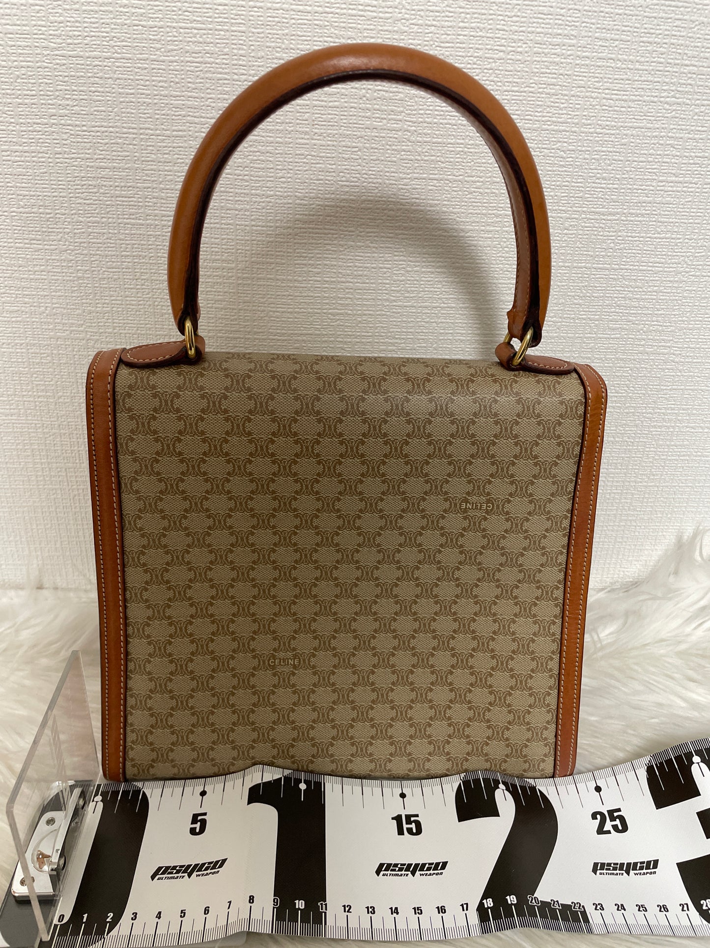 Celine Beige Handle Bags A-16502