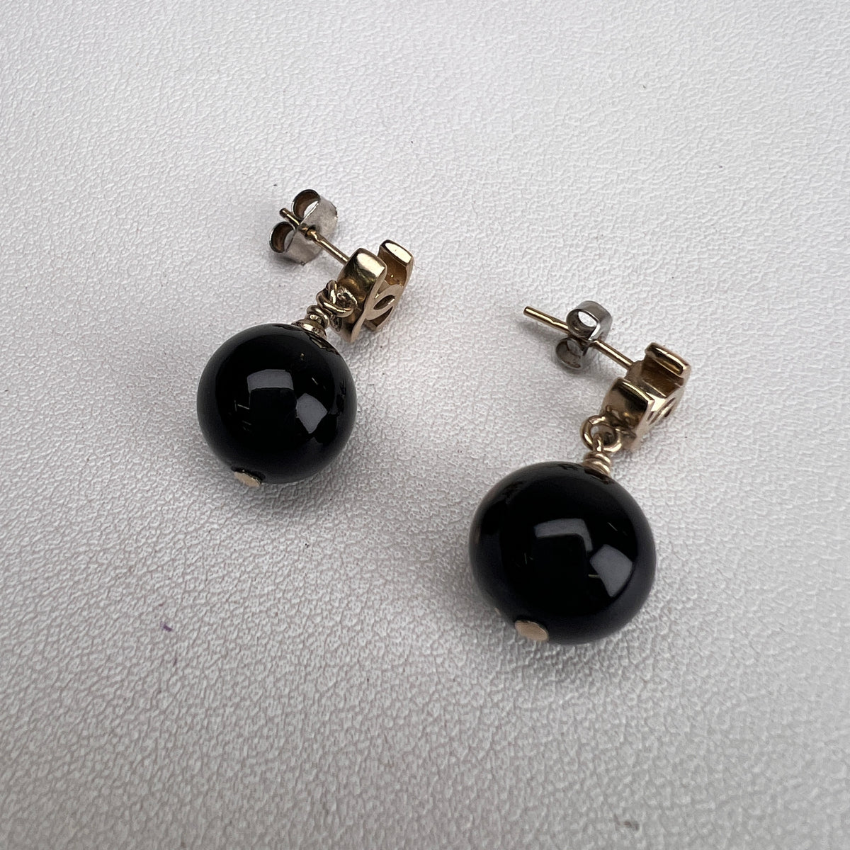 Chanel Black Earrings A-16503
