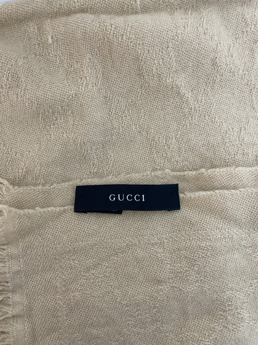 Gucci Beige Scarves A-16563