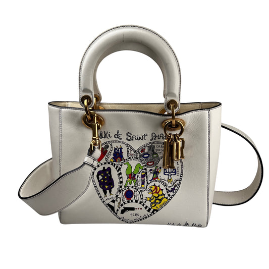 Dior White Shoulder Bags A-16591