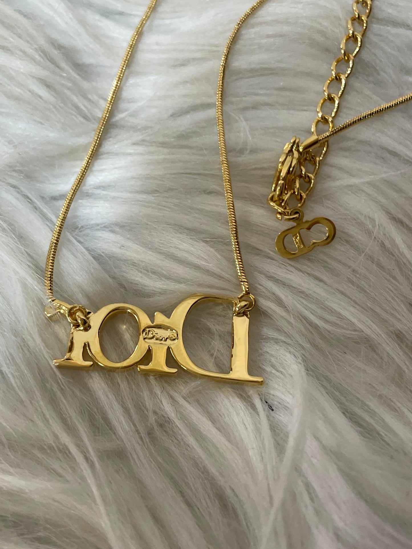 Dior Gold Necklaces A-16633