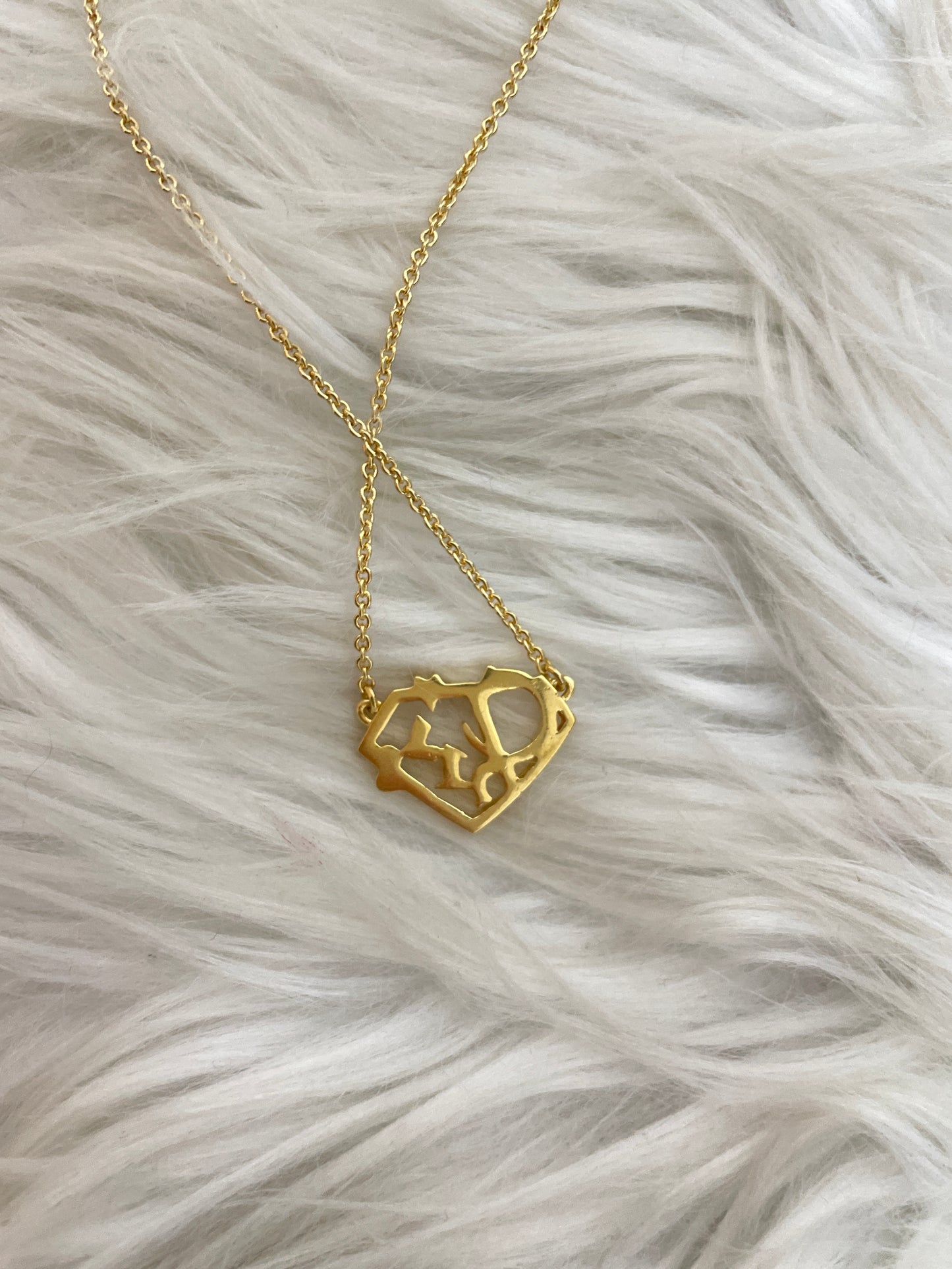 Dior Gold Necklaces A-16636