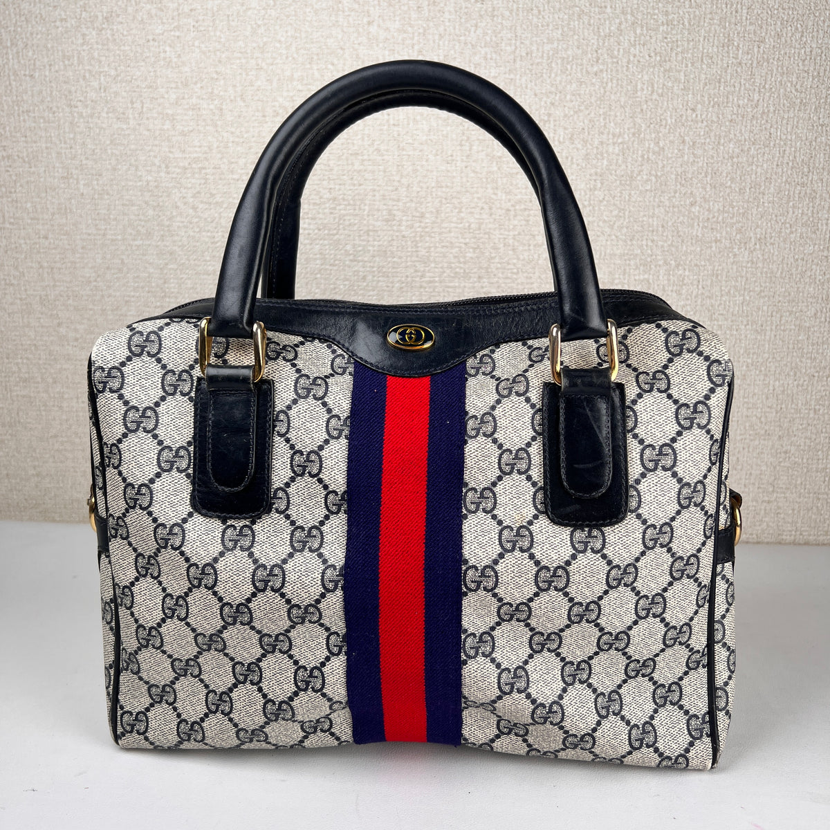 Gucci Navy Travel Bags A-16668