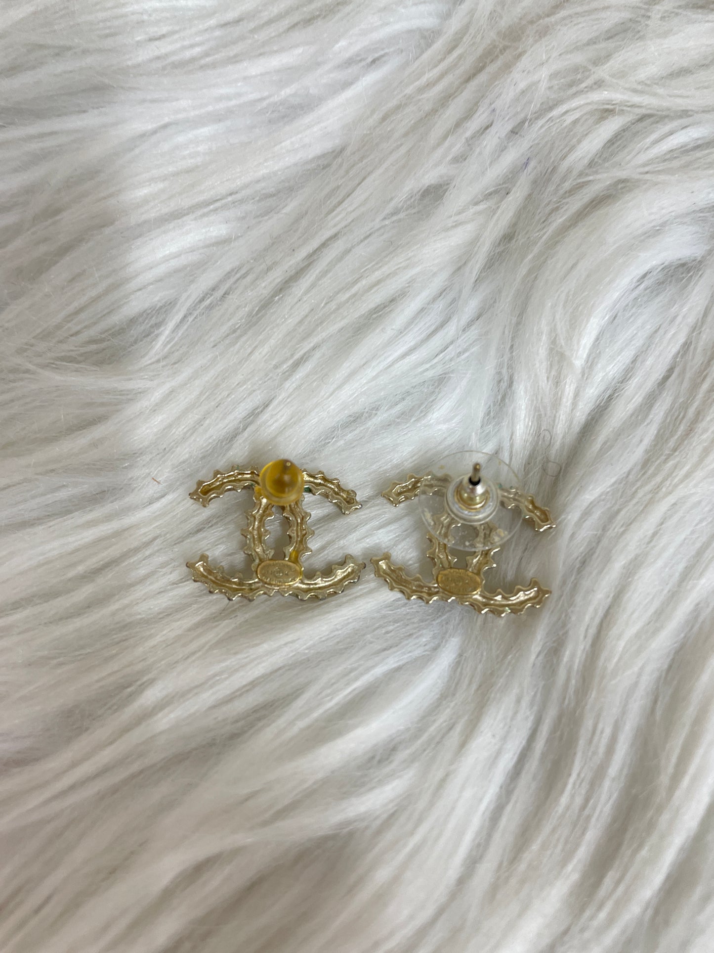 Chanel Gold Earrings A-16710