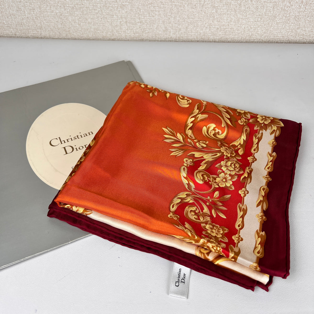 Dior Red Scarves A-16735