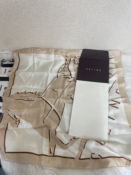Celine Beige Scarves A-16771