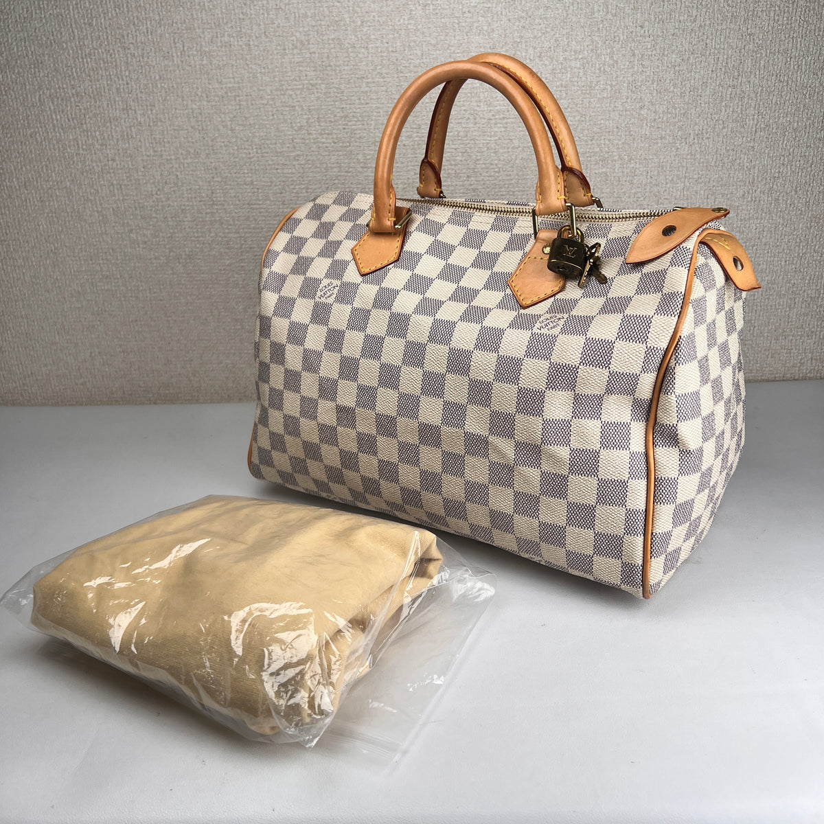 Louis Vuitton White Handle Bags A-16789